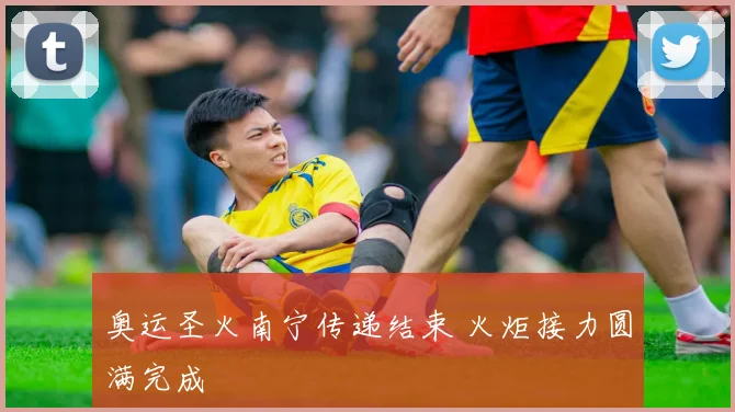 奥运圣火南宁传递结束 火炬接力圆满完成