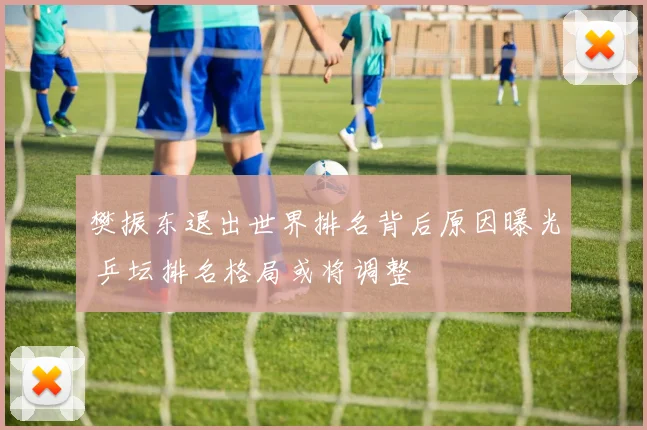 樊振东退出世界排名背后原因曝光 乒坛排名格局或将调整